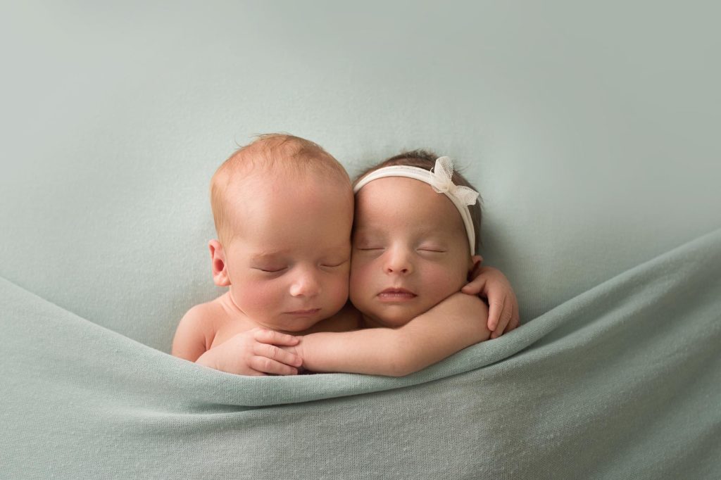 Raleigh Newborn Photographer | Sally Salerno Photography twins