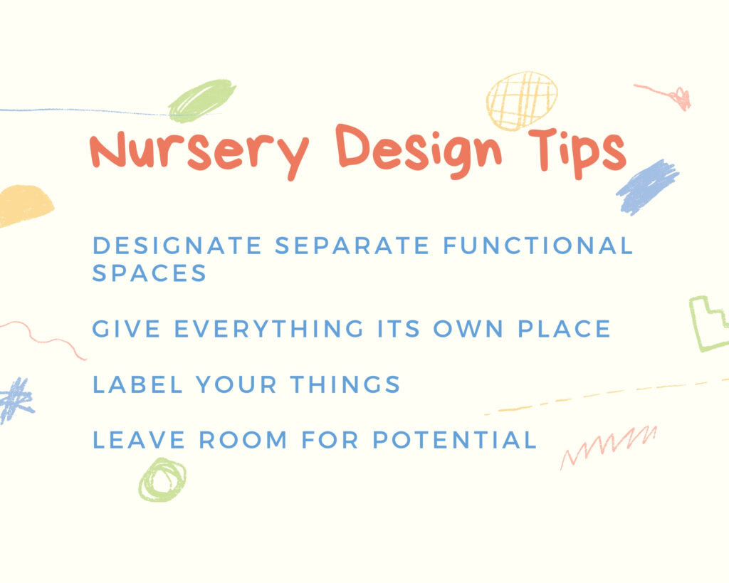 Nursery Design Tips Text
