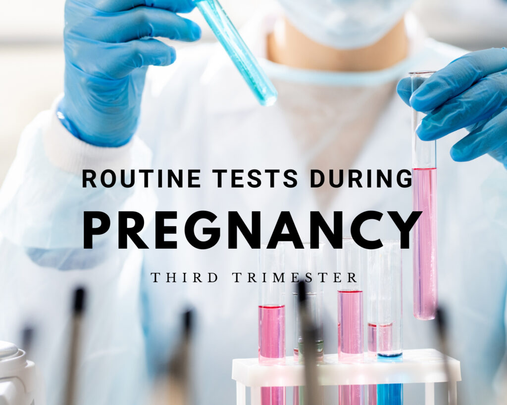 Routine Pregnancy Tests Tubes